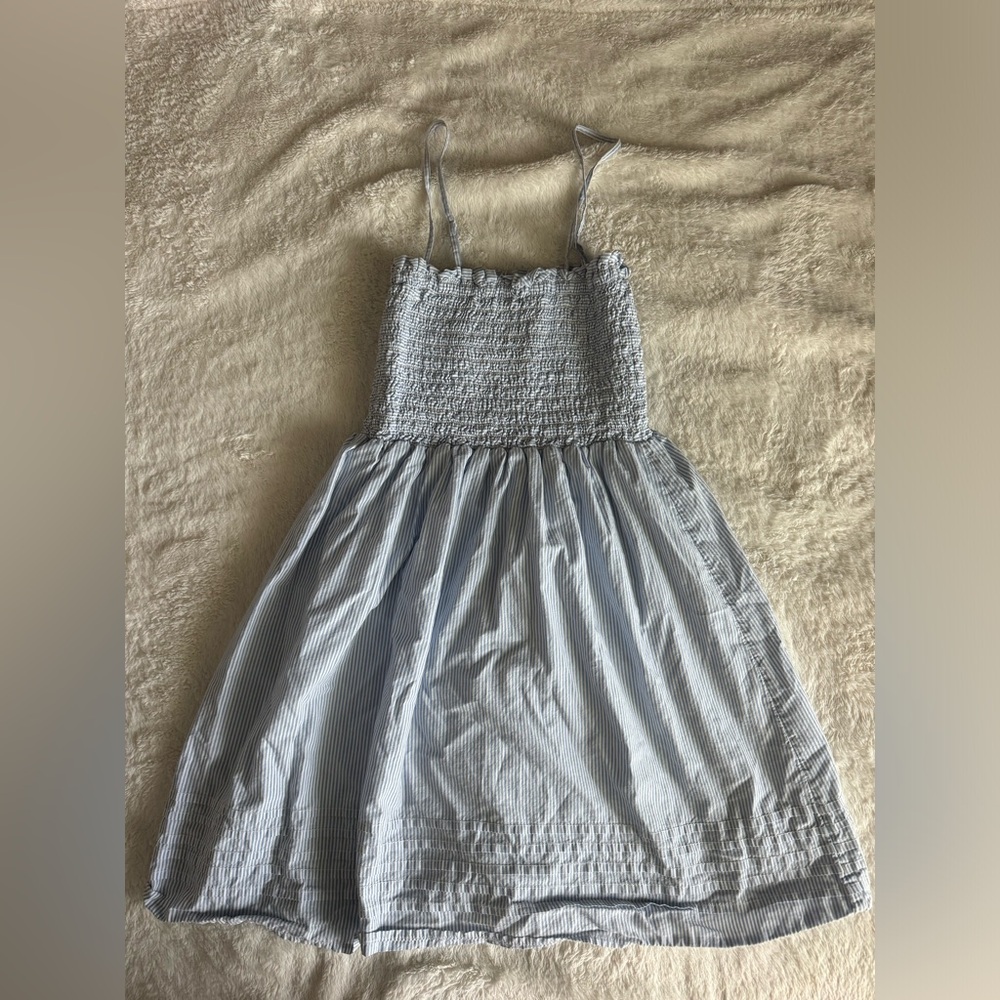 American eagle striped baby doll mini dress XS